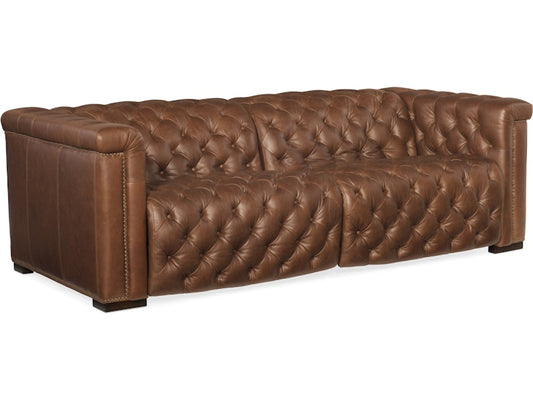 Hooker Furniture Living Room Savion 1.5 LAF/RAF 2 over 2 Sofa w/ PWR Rec PWR HR