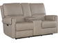Hooker Furniture Living Room Somers Power Console Loveseat w/Power Headrest