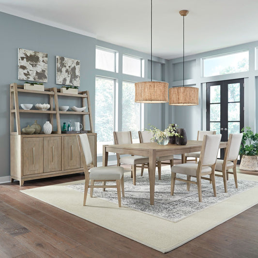 Brentwood - 7 Piece Rectangular Table Set