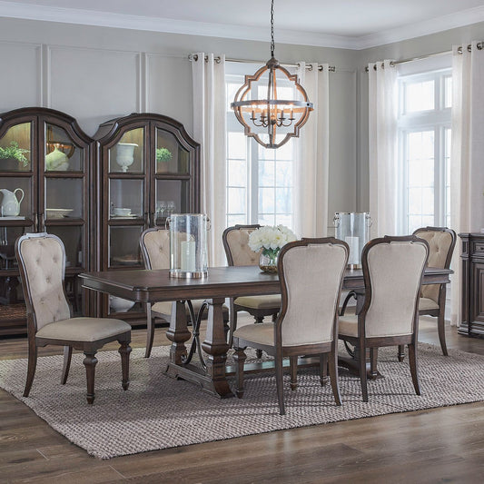 Provence Park - Opt 7 Piece Trestle Table Set