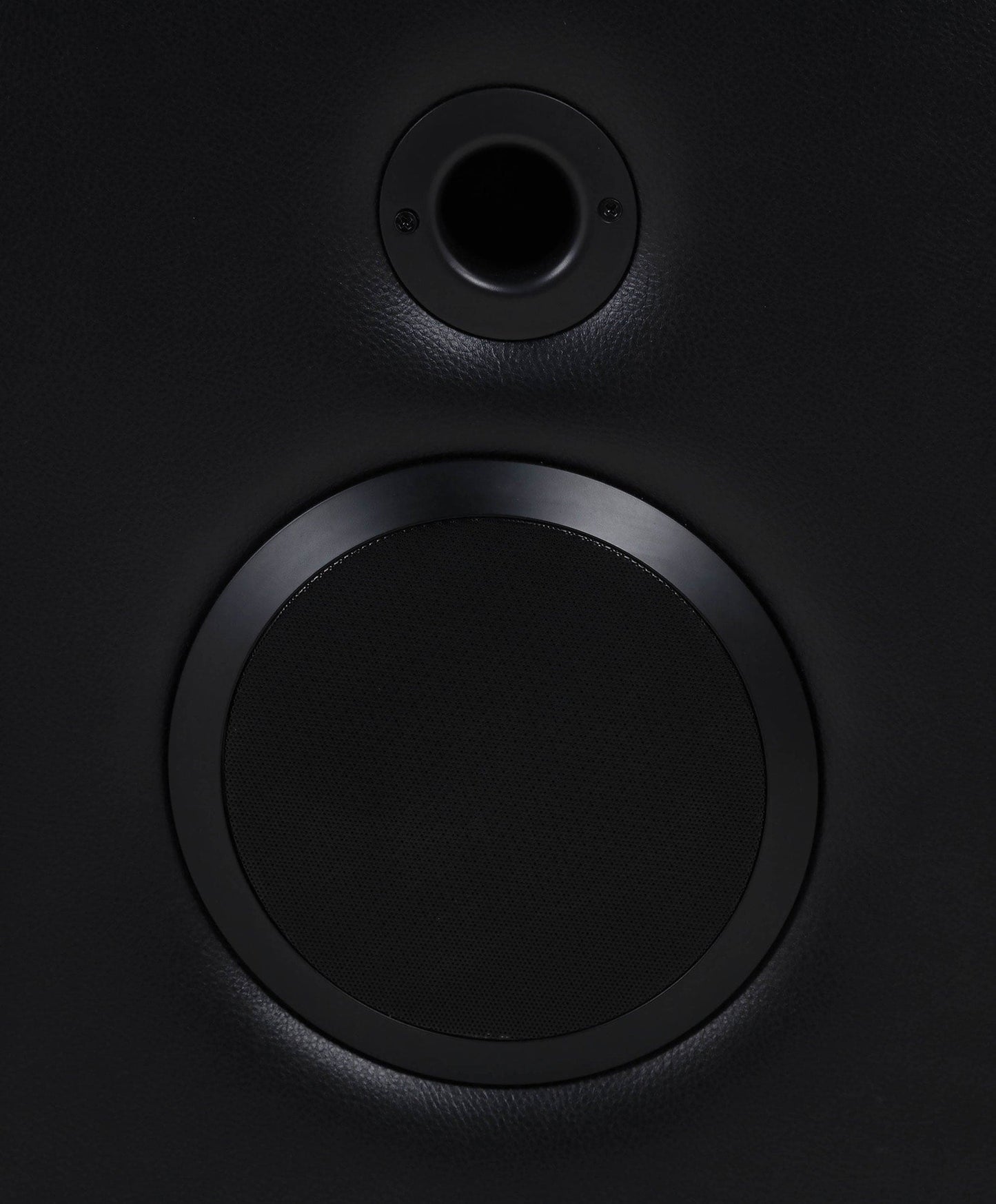 Zuma 3-piece Faux Leather Dual Power LED Sofa Set Black