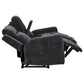 Kennett 2-piece Chenille Power Reclining Sofa Set Dark Grey