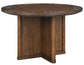 Cambridge 6-Piece Dining Set with Folding Removable Game Top and 4 Side Chairs