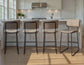 Tribeca 30″ Commercial Grade Bar Stool, Gray