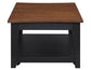 Joplin Lift-Top Cocktail Table with Casters