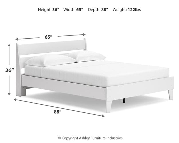 Ashley Express - Socalle  Panel Platform Bed