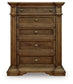 Frantanna Five Drawer Chest