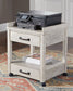 Ashley Express - Carynhurst Home Office Desk and Storage