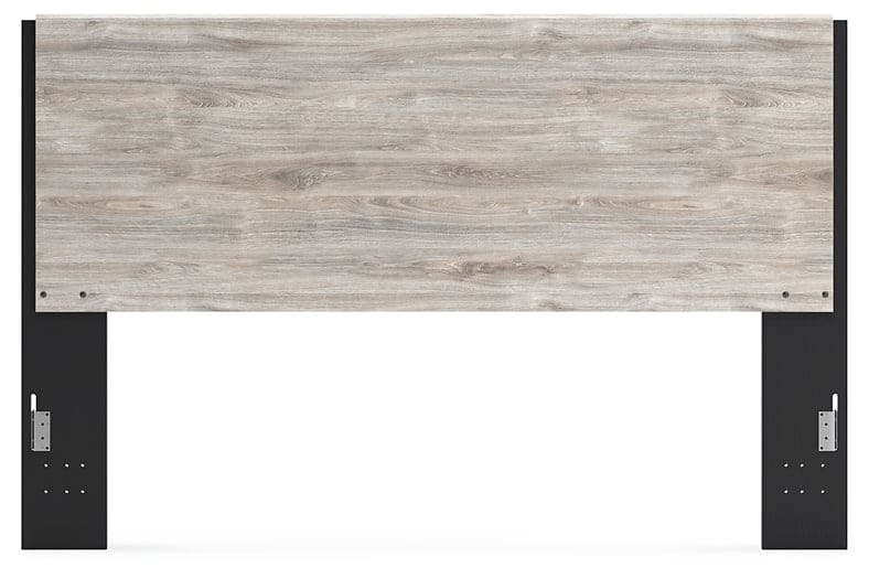 Vessalli King Panel Headboard with Mirrored Dresser