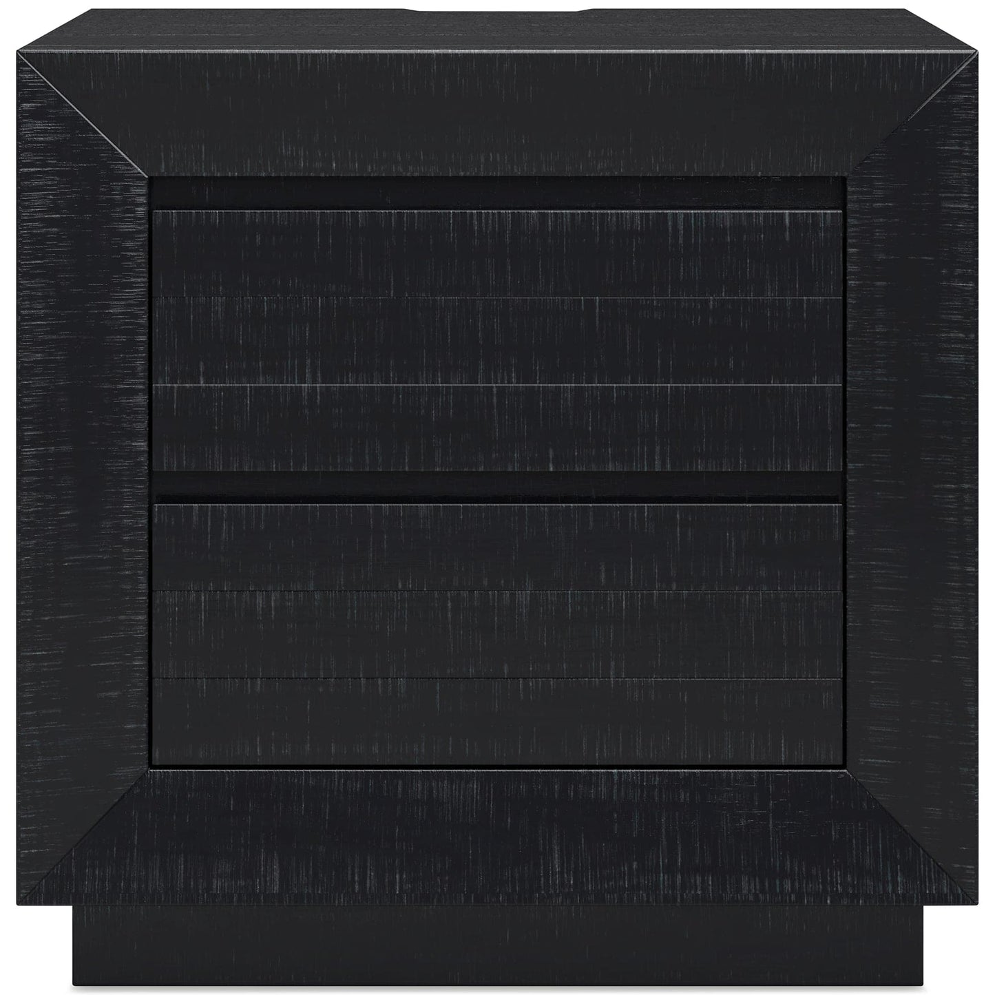 Londer California King Panel Bed with Mirrored Dresser and Nightstand