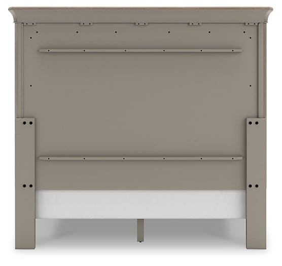 Lexorne Queen Sleigh Bed with Mirrored Dresser, Chest and Nightstand