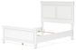 Fortman Full Panel Bed with Mirrored Dresser and Chest