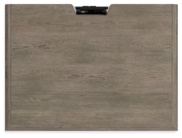 Lexorne King Sleigh Bed with Mirrored Dresser and Nightstand