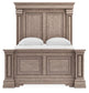 Blairhurst Queen Panel Bed with Mirrored Dresser, Chest and Nightstand