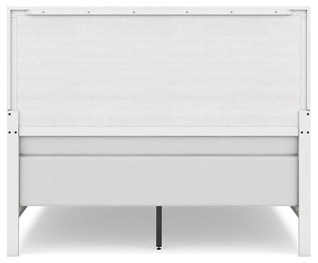 Binterglen Queen Panel Bed with Mirrored Dresser, Chest and Nightstand