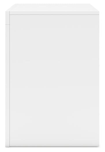 Binterglen Queen Panel Bed with Mirrored Dresser, Chest and Nightstand