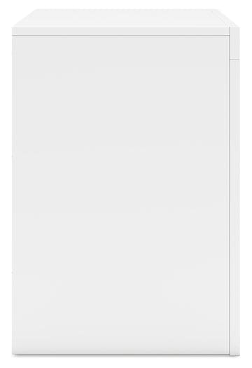 Binterglen Full Panel Bed with Mirrored Dresser and Nightstand