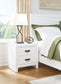 Binterglen Full Panel Bed with Mirrored Dresser and Nightstand