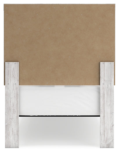 Cayboni Twin Panel Bed with Mirrored Dresser, Chest and Nightstand