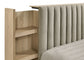 Arielle 5-piece Eastern King Bedroom Set Light Oak