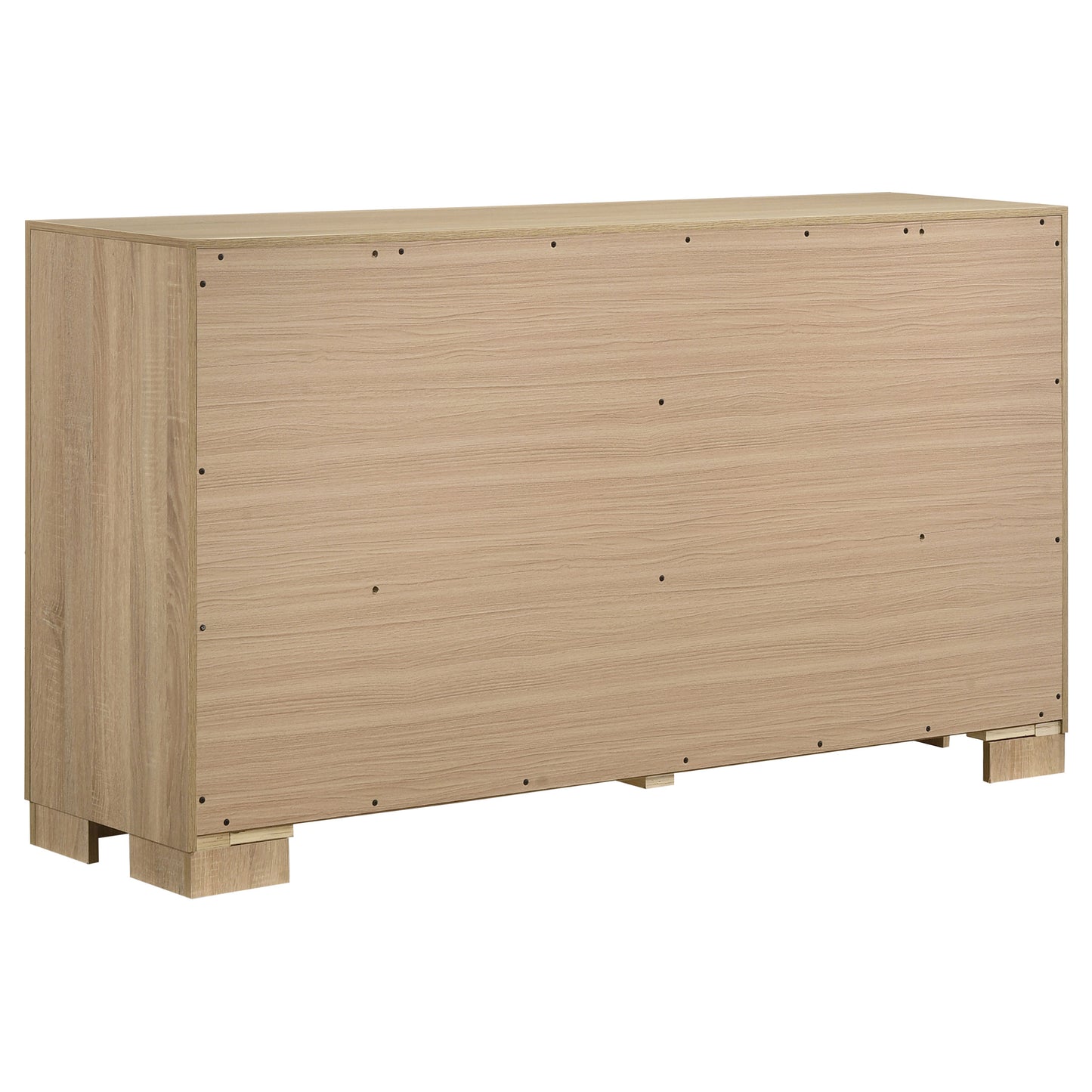 Arielle 4-piece Queen Bedroom Set Light Oak