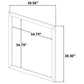 Arielle 4-piece Queen Bedroom Set Light Oak