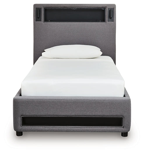 Verishaw Twin Upholstered Bed