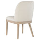 Solano Upholstered Dining Side Chair Beige (Set of 2)