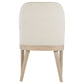Solano Upholstered Dining Side Chair Beige (Set of 2)