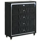 Lorient 5-drawer LED Chest of Drawers Black