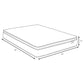 Hayes 11-inch Full Pillow Top Memory Foam Hybrid Mattress