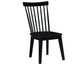 Vaughn 5-Piece 60-96″ w/2-18 Leaves Dining Set, Coffee & Black Finish