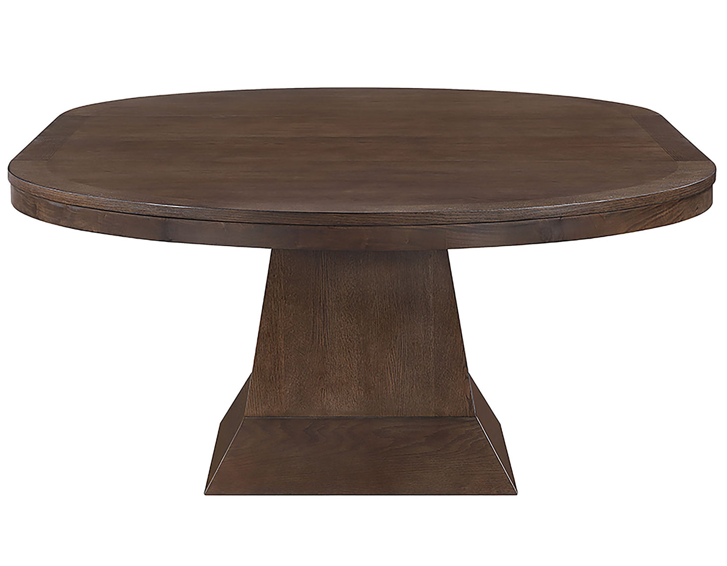 Vaughn 60-96″ Table with 2-18″ Leaves, Coffee Finish