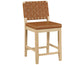 Reid Camel Vegan Leather 30″ Bar Stool, Sand Finish