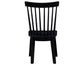 Vaughn Black Modern Windsor Side Chair