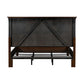 King California Panel Bed