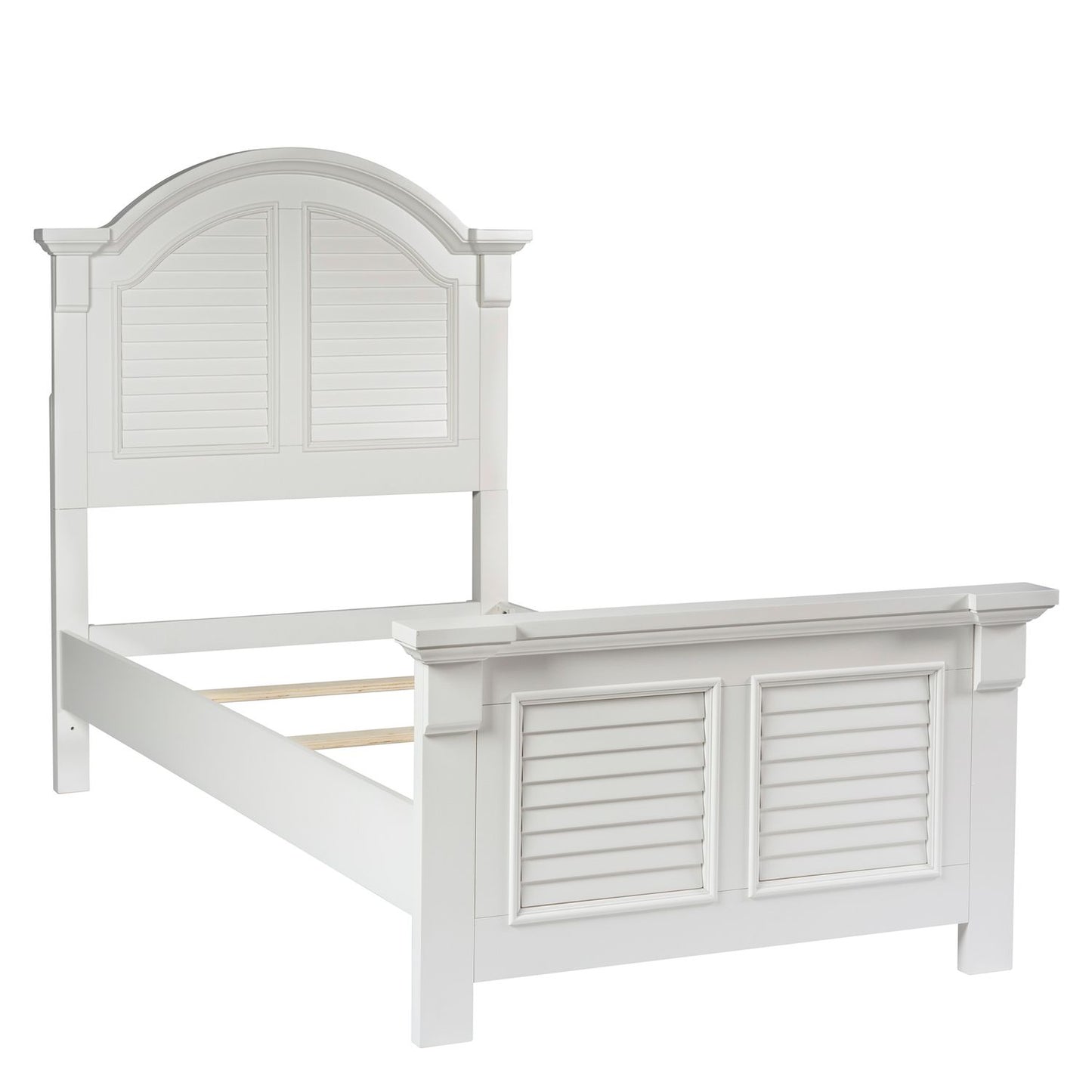 Twin Panel Bed, Dresser & Mirror