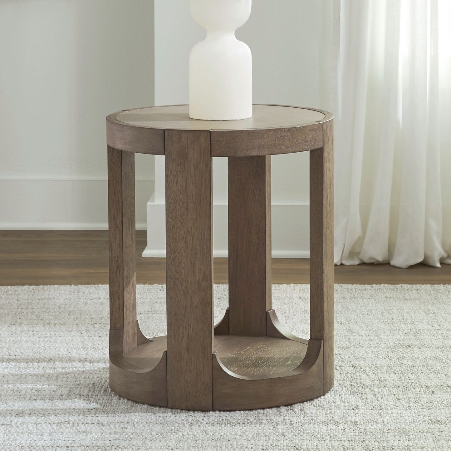 Round Chairside Table
