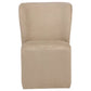 Jaelynn Upholstered Parsons Dining Side Chair Tan (Set of 2)