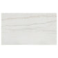 Averill 72-inch Rectangular White Marble Top Dining Table Coffee Bean