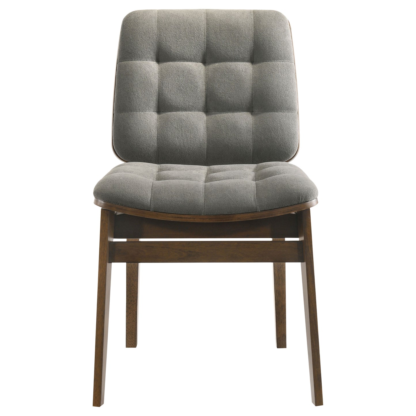 Strouse 5-piece Dining Set Grey and Walnut