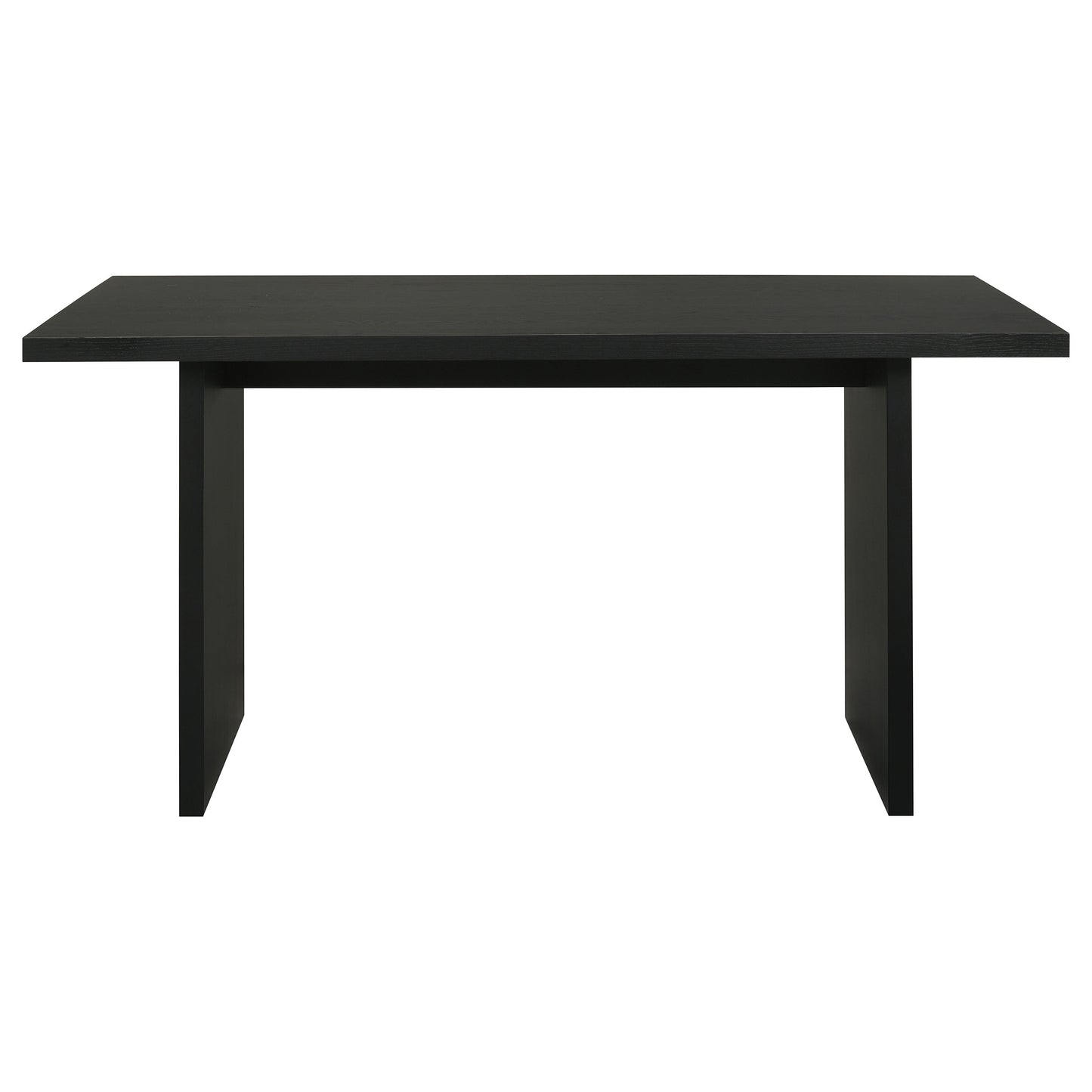 Decker 70-inch Rectangular Wood Counter Height Dining Table Black