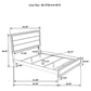 Watson Five-piece Queen Bedroom Set Light Taupe