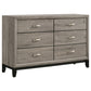 Watson Four-piece Twin Bedroom Set Light Taupe