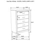 Watson Five-piece Twin Bedroom Set Light Taupe