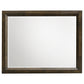 Atlas Bedroom Dresser Mirror Dark Oak