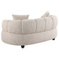 Whitney Contemporary Channel Tufted Woven Fabric Upholstered Sofa Set