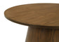 Franklin 2-piece Round Pedestal Coffee Table Set Dark Brown