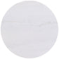 Jason 3-piece Round White Marble Coffee Table Set Honey Brown