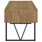 Analiese 63-inch 4-drawer Writing Desk Mango